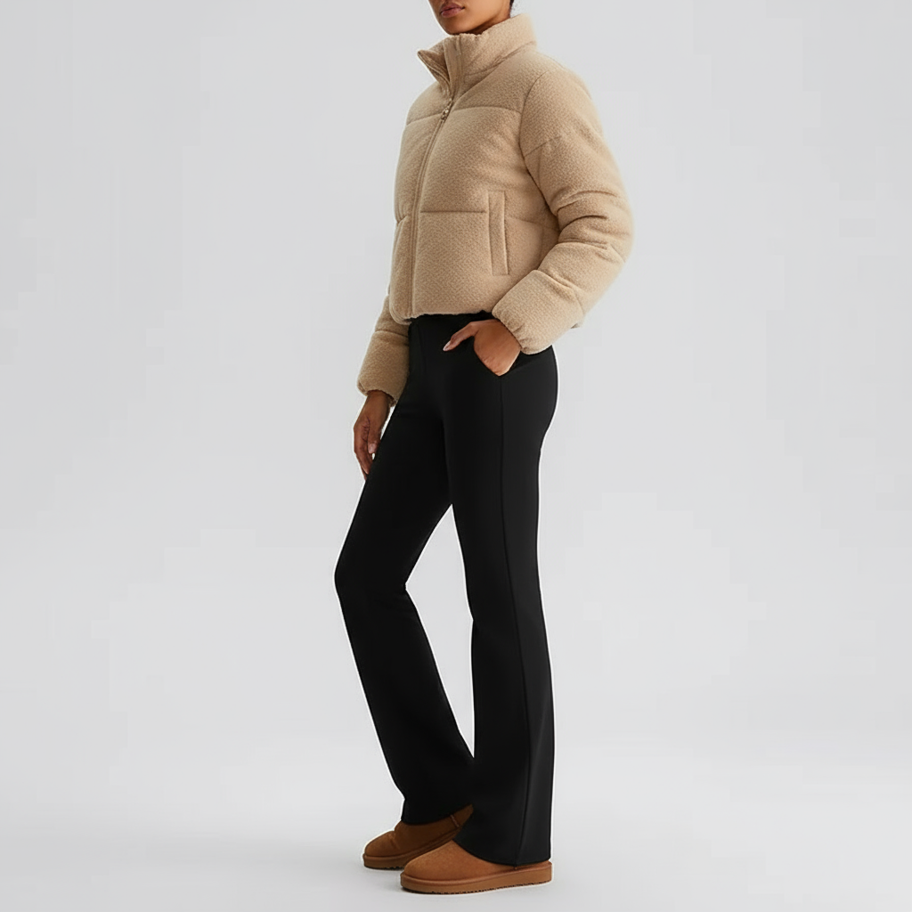 CozyFlex platėjančios kelnės su kišenėmis