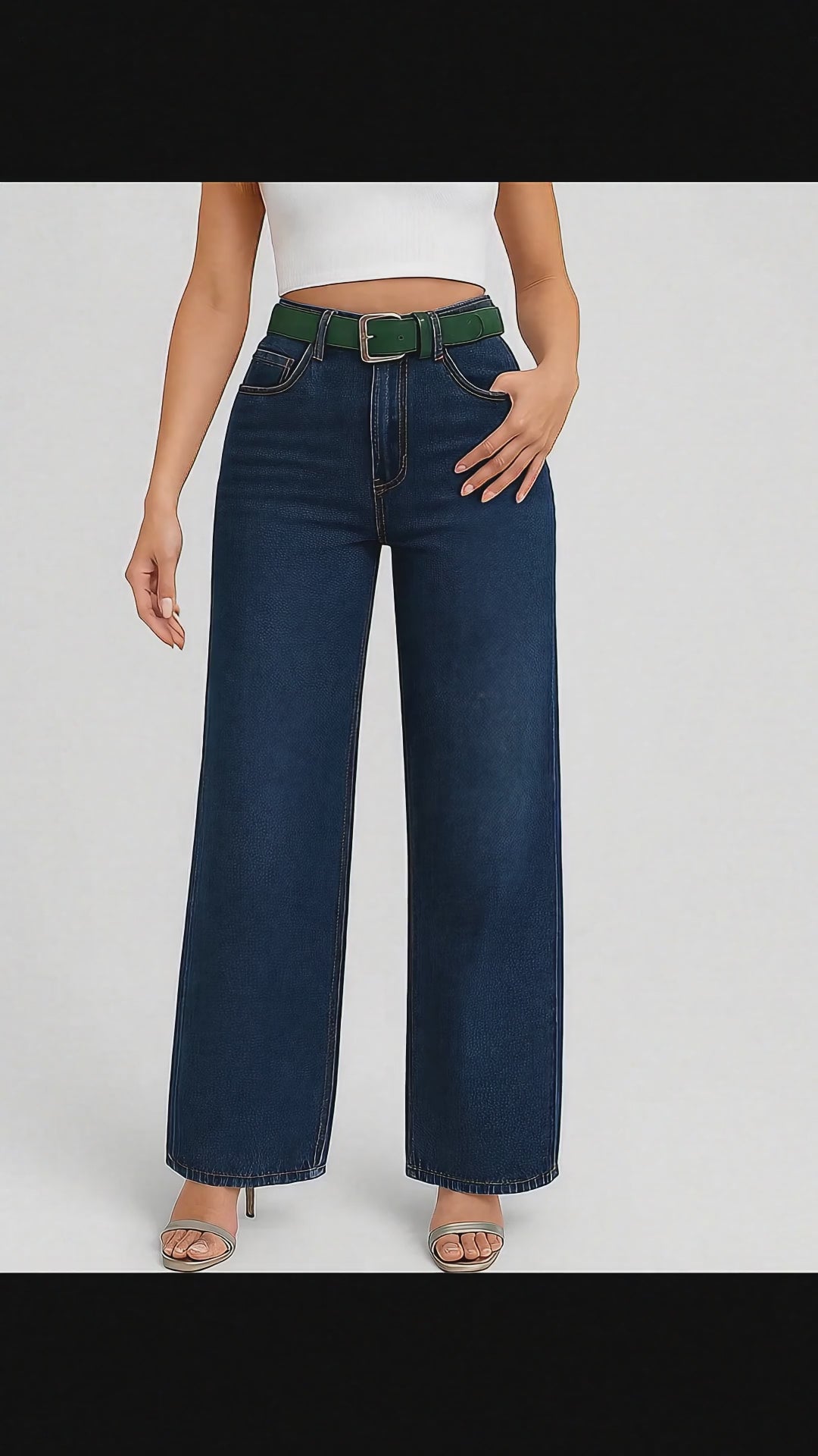 Įkelti vaizdo įrašą: Figūrą formuojantys džinsai